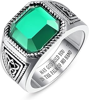 Emerald Rings For Men Picks collage image 1