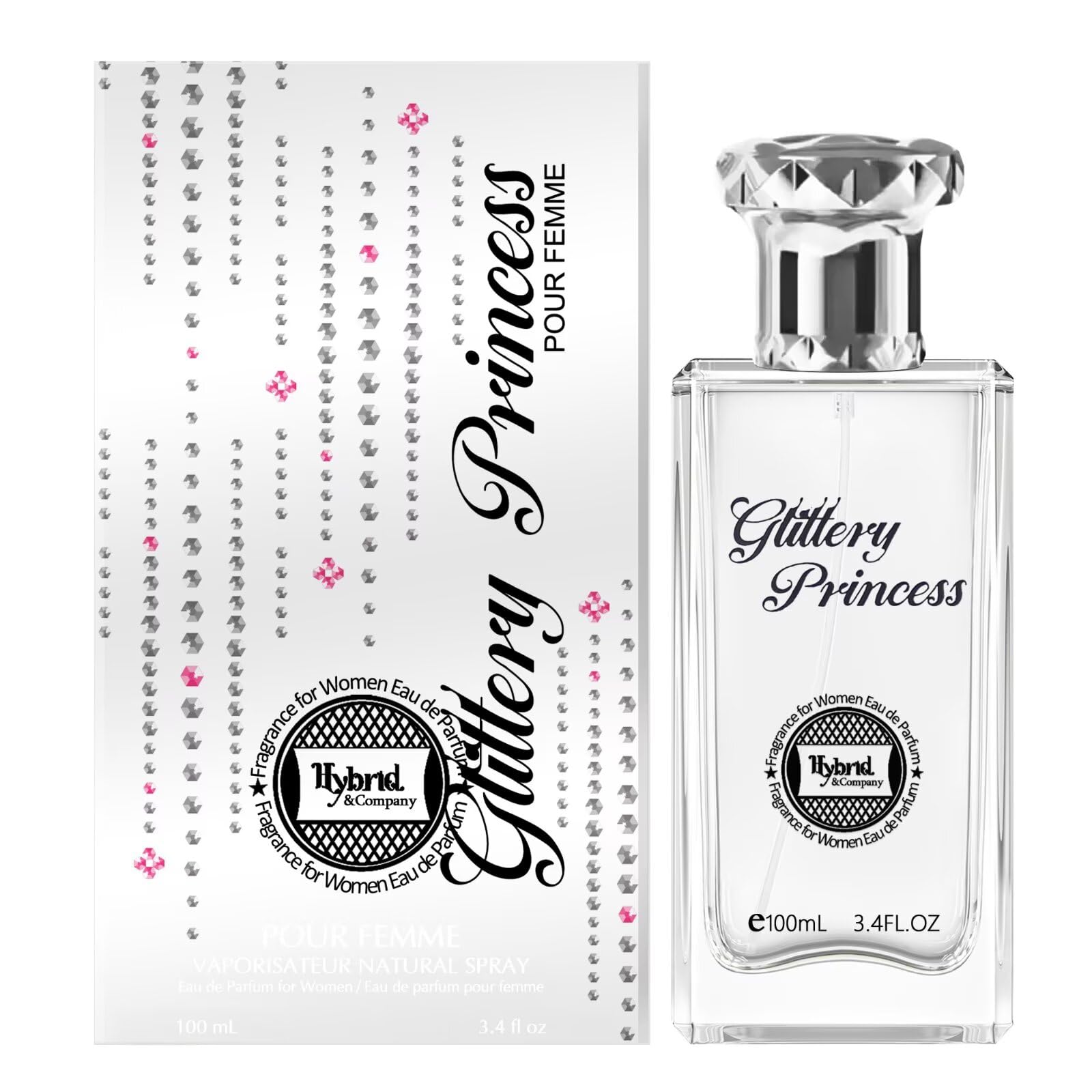 Amazon.com : Hybrid & Company Women Glittery Princess Pour Femme