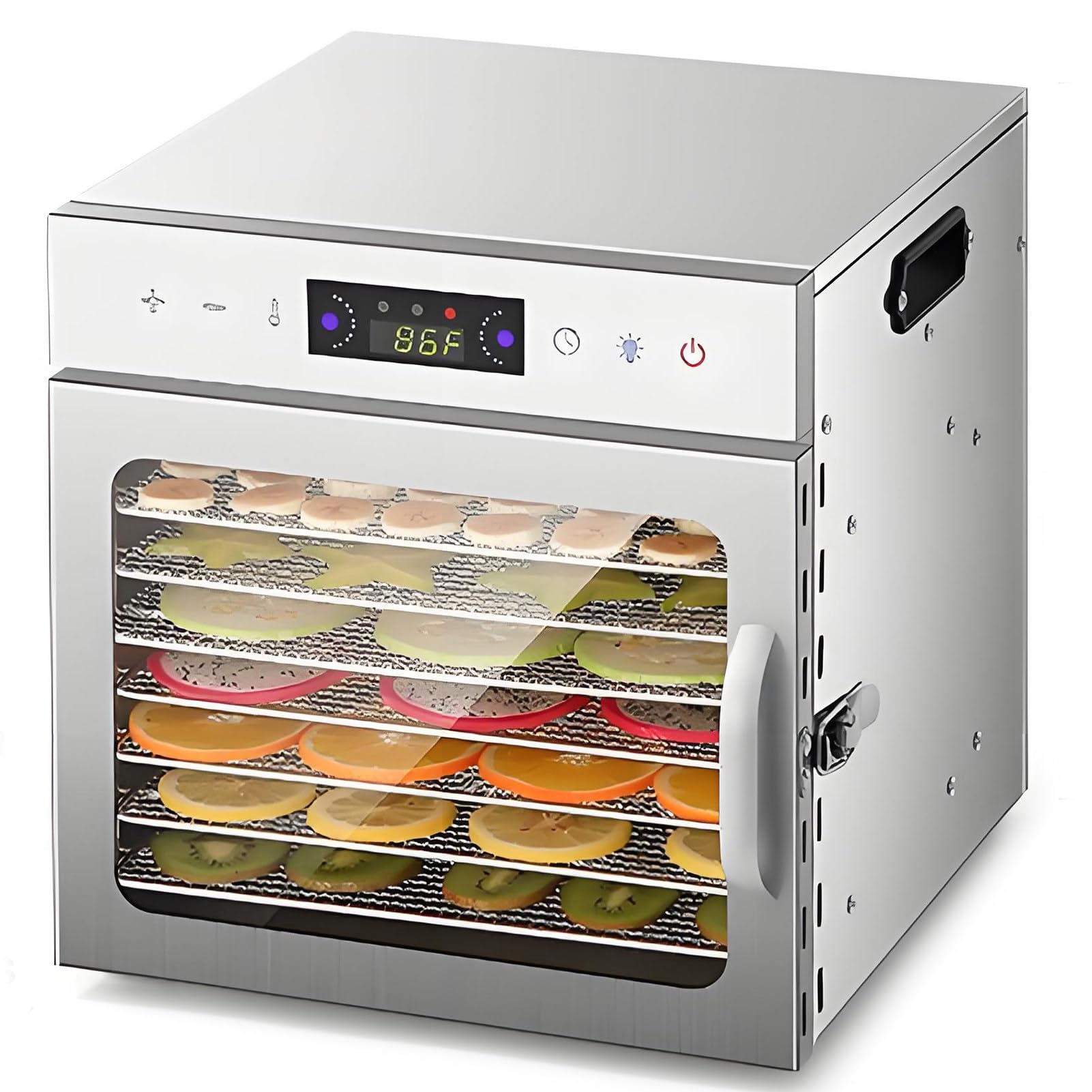 Dried Meat Dehydrator,Commercial Dryer Machine,Electric Dehydrator 8tiers