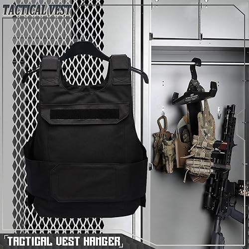 Miniatura 4 de Chaleco táctico para exteriores, ajustable, para paintball, para entrenamiento de combate, disfraz de protección Molle (talla L), Negro" o "Camo