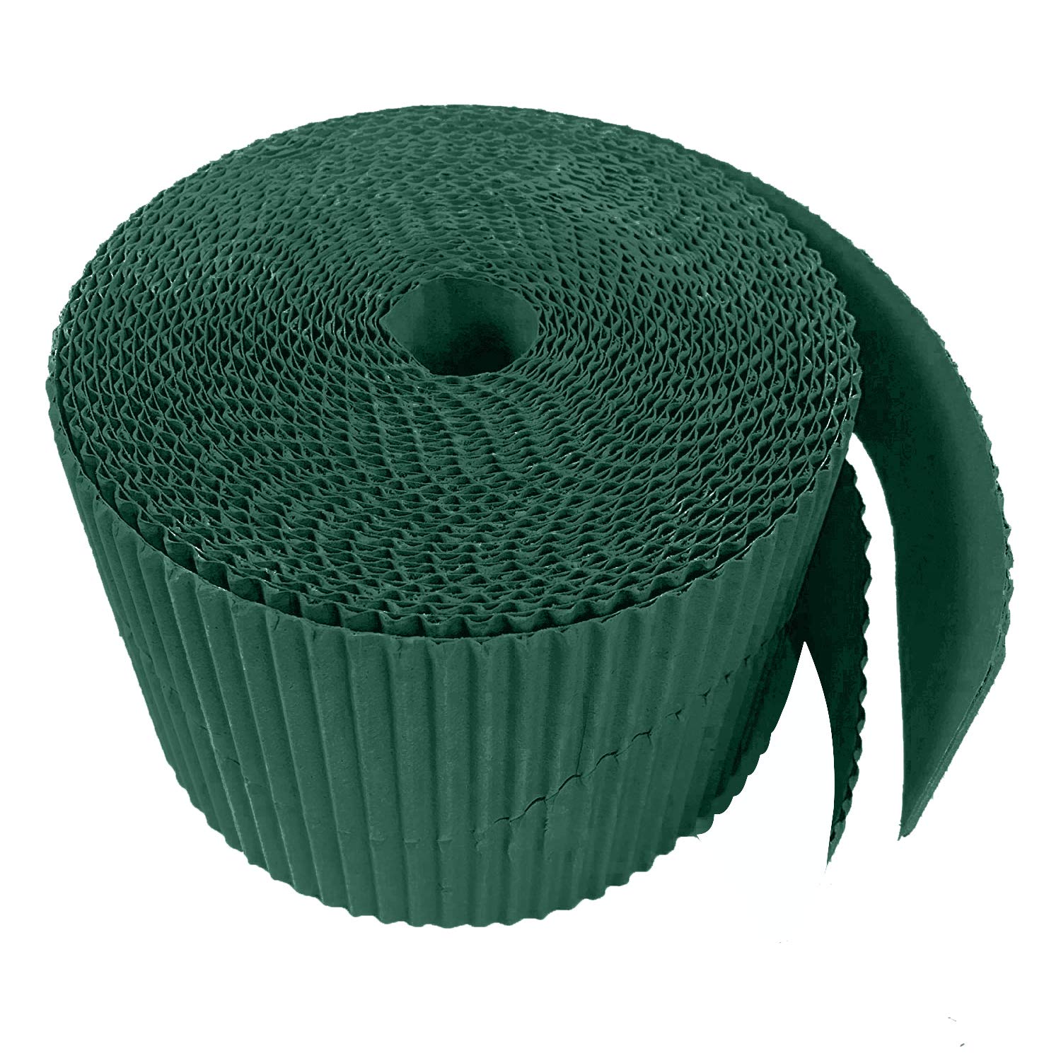 Buy 3 Ace Crafts Size 57mm x 15m (Emerald Green) Corrugated Display