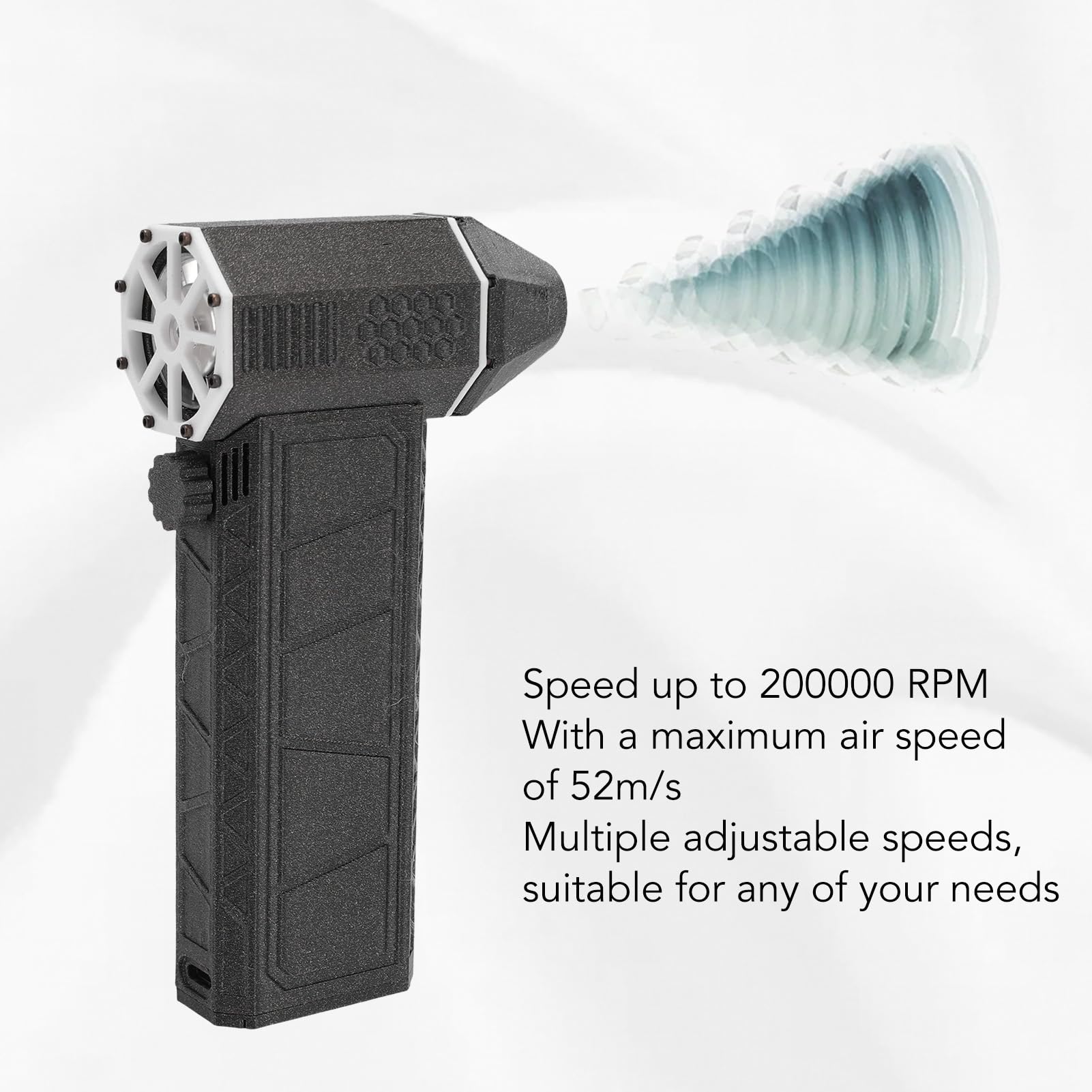 Super 200000RPM Stepless Speed Control QC15W Fast Charge Pocket Dust Blower for Car Computer Keyboard Outdoor