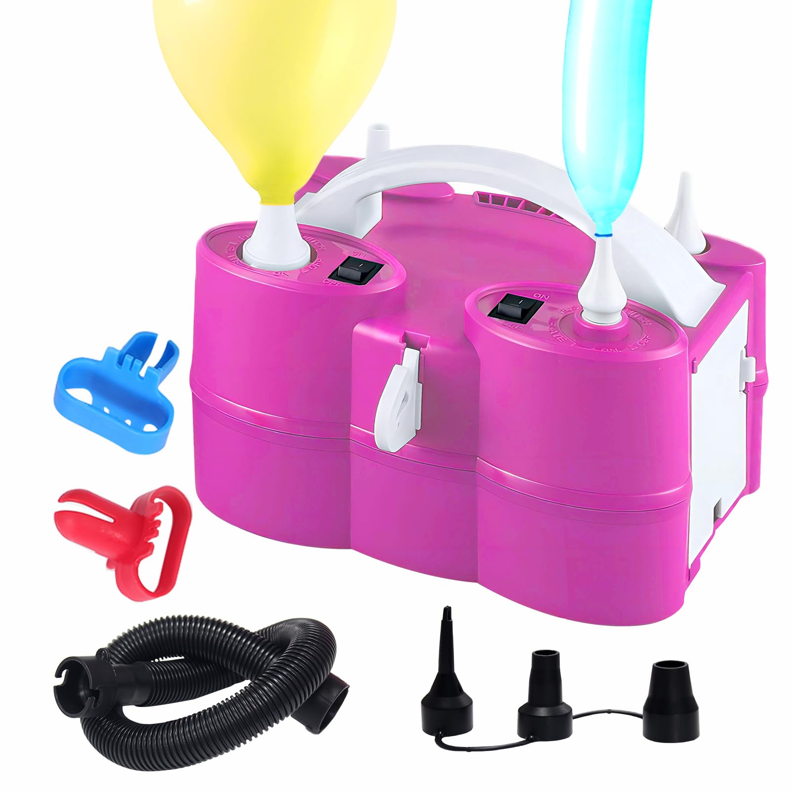 Snapklik.com : Electric Balloon Pump, Air Inflate/Deflate Pump, Double ...