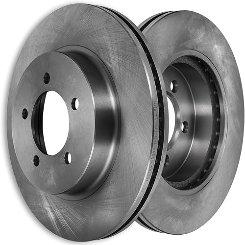 Miniatura 92 de SCITOO Juego de 2 frenos de freno ranurados traseros para Chrysler Town & Country, 08-16 para Dodge Grand Caravan, 09-13 para Dodge Journey, 12-15