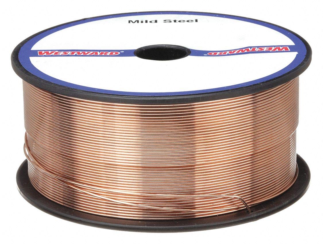Westward 2 lb. Carbon Steel Spool MIG Welding Wire with 0.023" Diameter and ER70S-6 AWS Classification