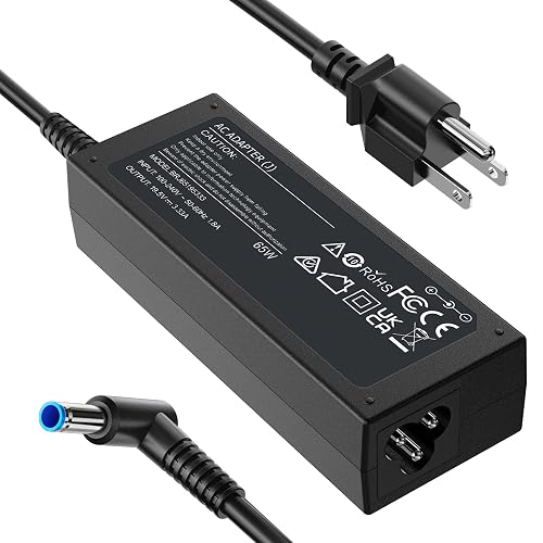 HP Laptop Charger 65W/45W Blue Tip Adapter