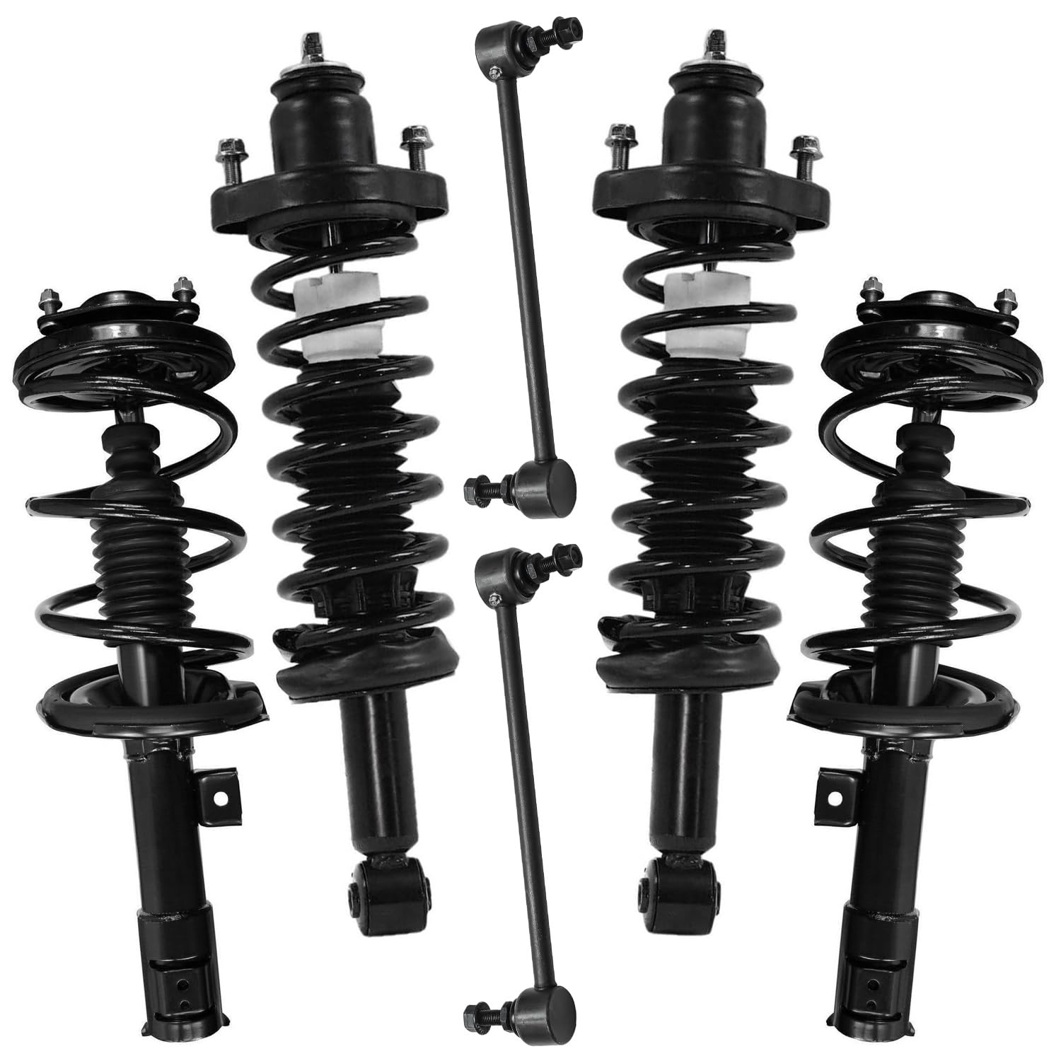 Detroit Axle - 4pc Suspension Kit for 2008-2011 Mitsubishi Lancer, 2