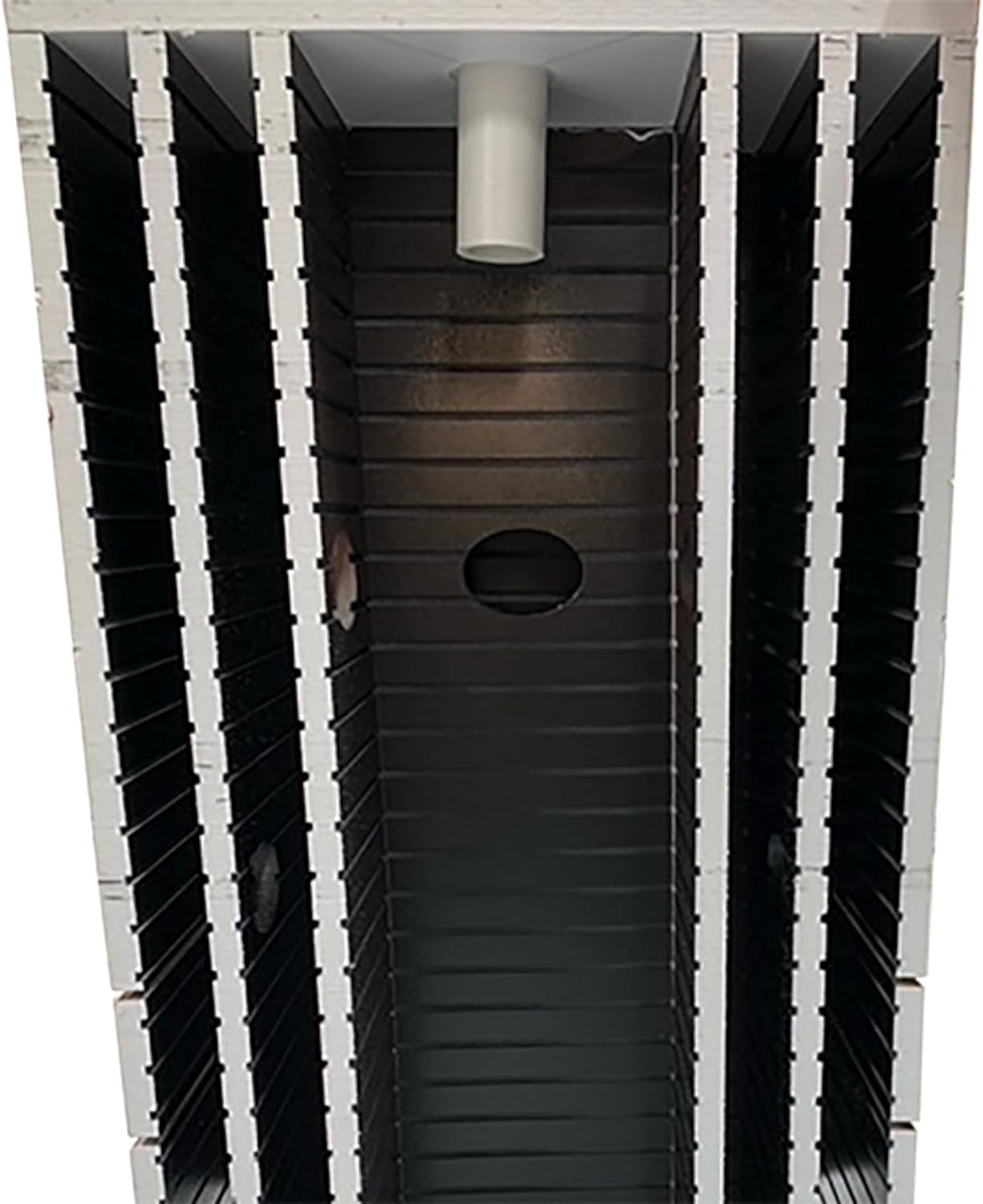 Wing & A Prayer Bat Grotto Bat House – Holds Up to 200 Bats – Premium PVC Outdoor Bat Shelter – Dual Chamber Design, Post or Pole Mount, Made in USA