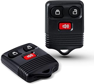 2 Packs 3 Button Replacement Keyless Entry Remote Key Fob Compatible with Ford F150 F250 F350 Escape Expedition Explorer Ranger Mazda Mercury Lincoln CWTWB1U331 CWTWB1U345