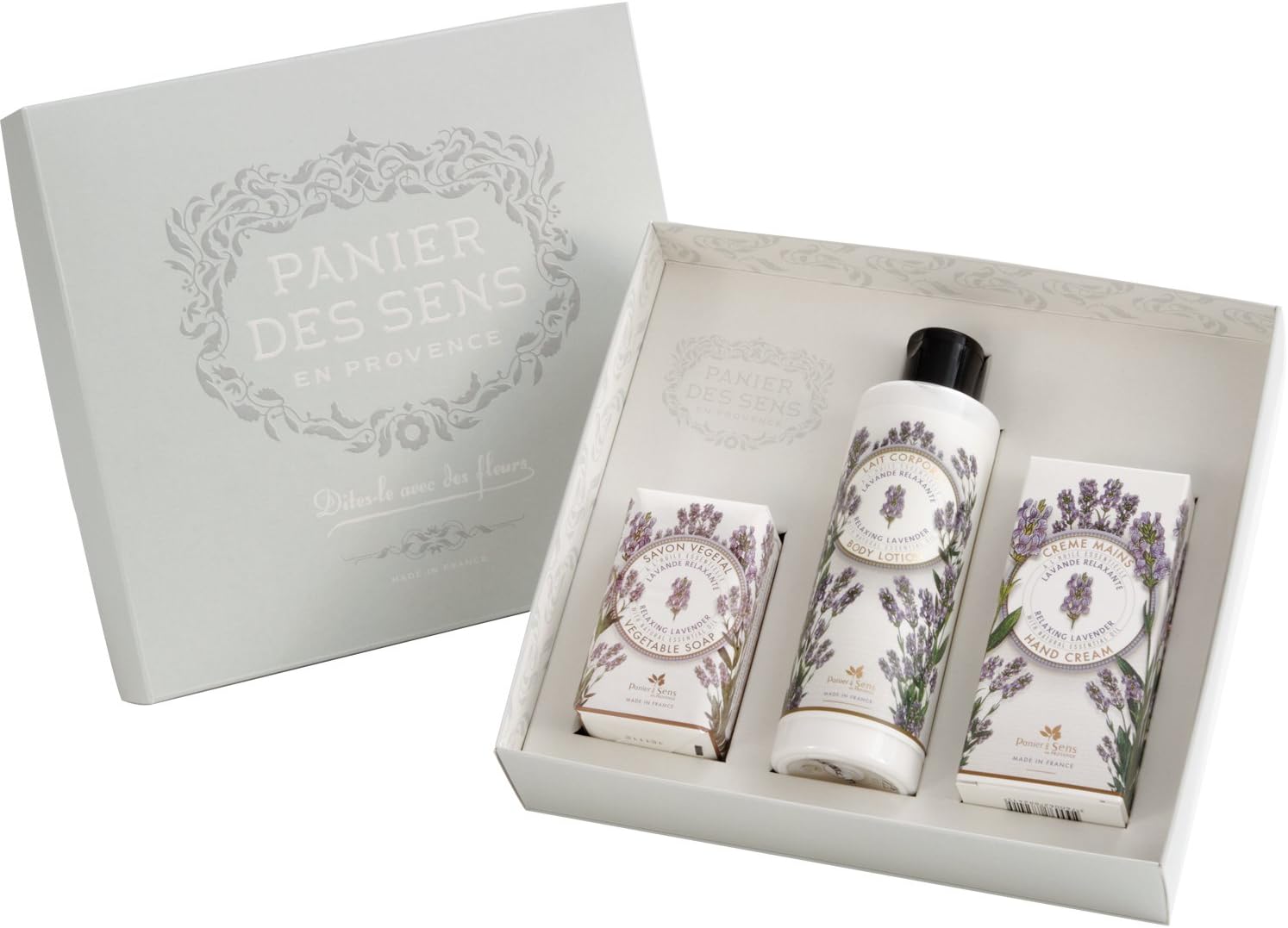 Eau de Parfum et Lait corporel, Absolue, Panier des Sens, Coffret, Géranium  Rosat, 50 ml