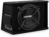 Caliber BC112SA-PRO Subwoofer Active Set for Car - 12 Inch Bass Box with Amplifier - 500W RMS - 1000W Peak Power - Active Car Speaker Set - Black - 1