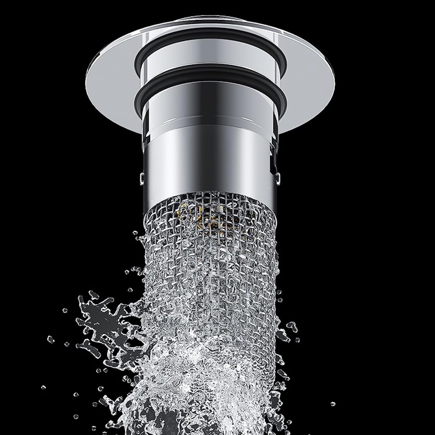 Drain Drain Plug Sink With Hair Strainer Popup Drain Strainer OUniversal Compatibility For Bathroom Sinks