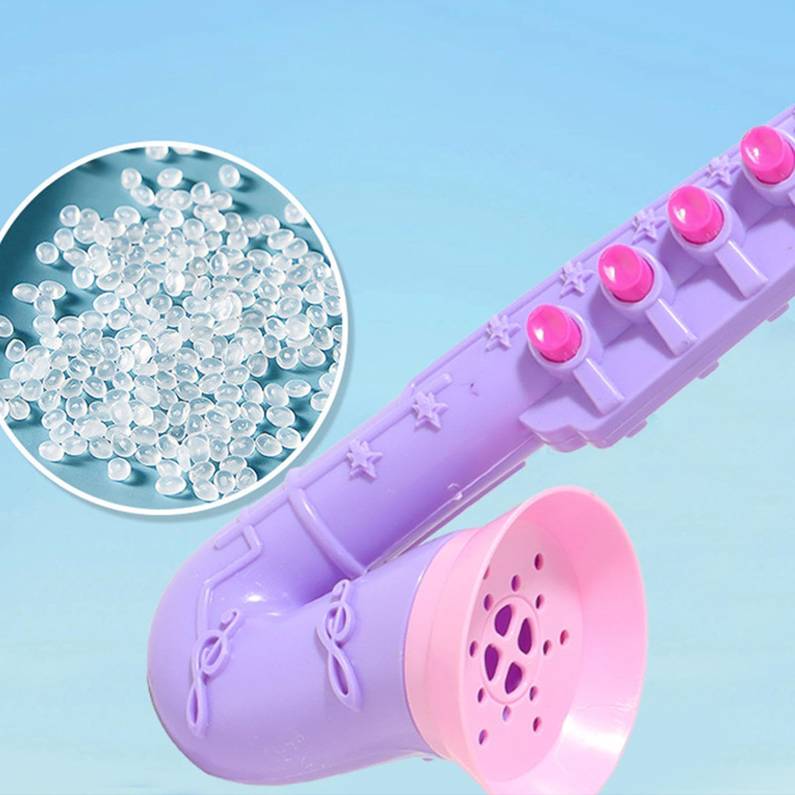 Saxofón de ,Seguro y Realista - Instrumento Musical De Saxofón - para Pequeños Principiantes Juego de Roles y Actuación Accesorios de Práctica en Casa y Preescolar Infantil
