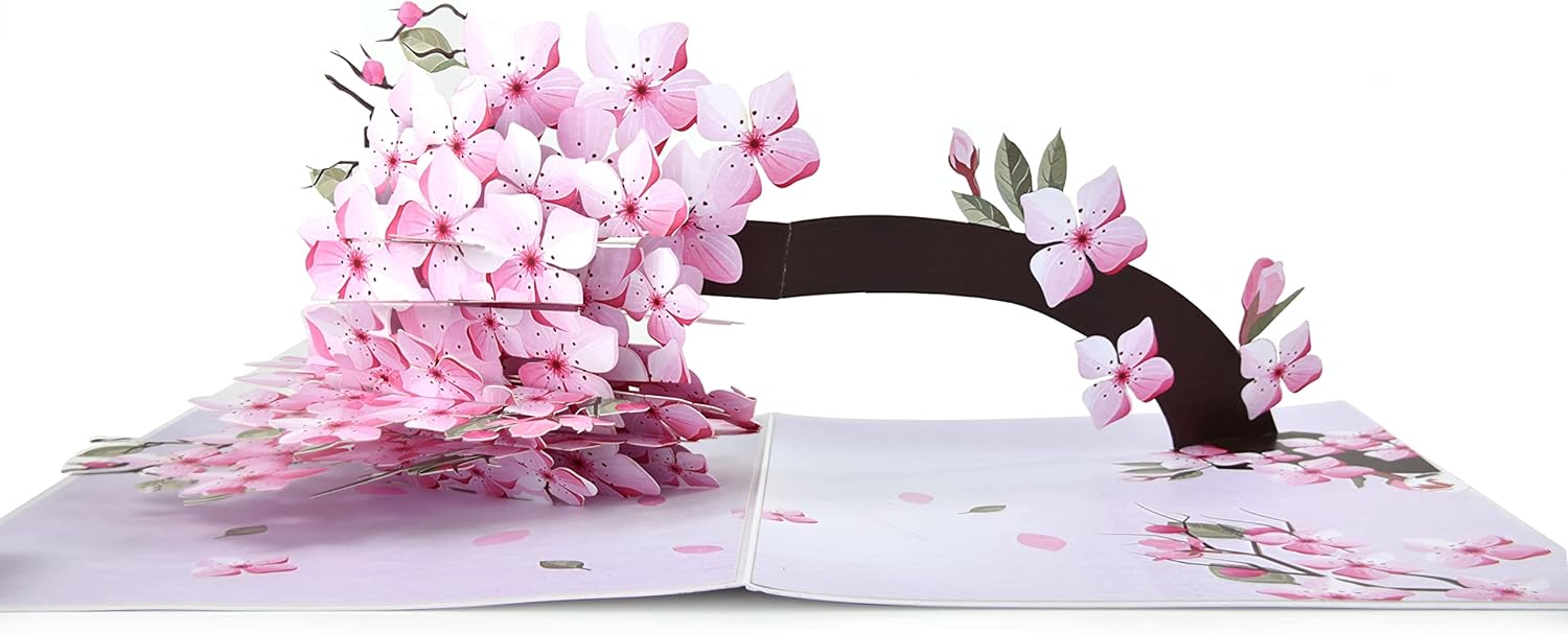 桜 ポップアップバースデーカード 母の日カード お見舞い 記念日カード