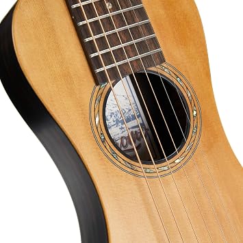 Bromo BAR3E Electric Mini Acoustic Guitar Travel Guitar Electric Acoustic Acoustic Acoustic Guitar All Veneer ROCKY SERIES