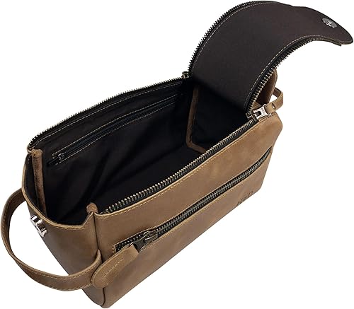 Miniatura 9 de Hide & Drink, Neceser con asas, organizador de higiene, Dopp de viaje, estuche de afeitar, baño, afeitado, almacenamiento de cosméticos, artículos