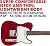 Fender Squier Debut Series Telecaster Electric Guitar, Beginner Guitar, Dakota Red