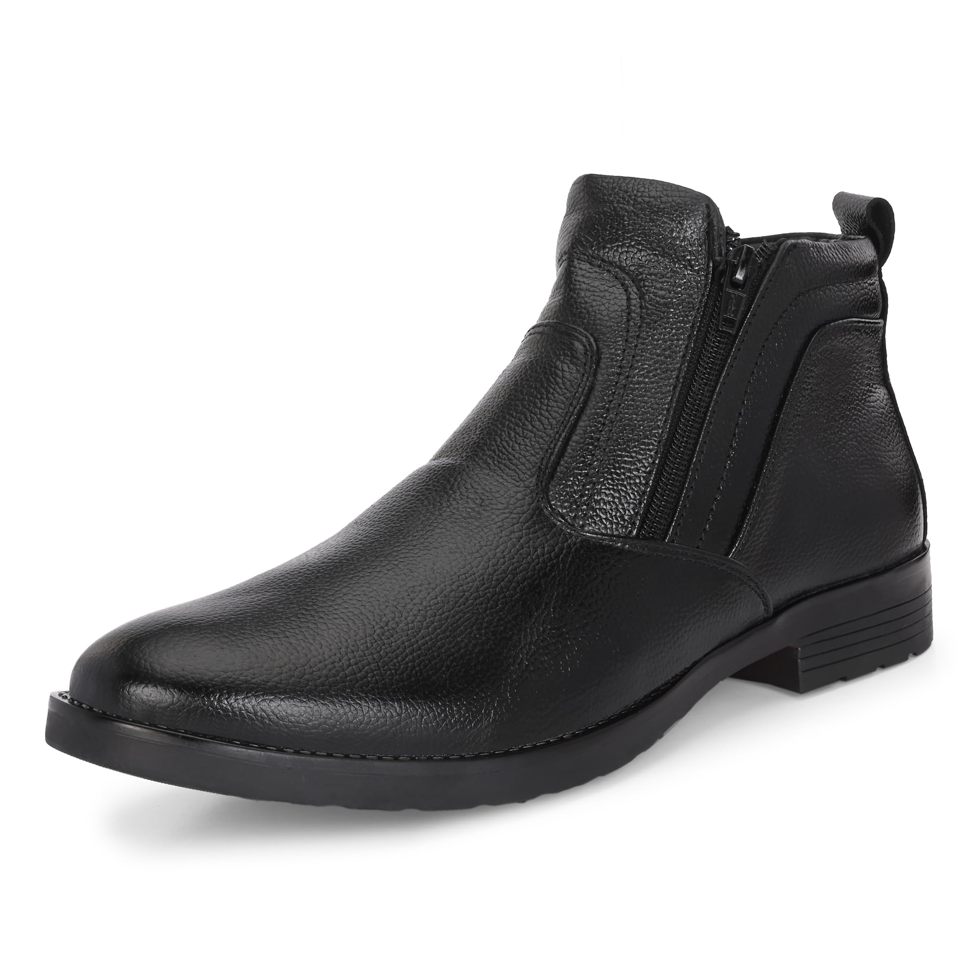 AgraShops Genuine black Leather Zipper Chelsea Boots for men,| Inner leather material | Padded insole with TPR sole | (black, UK Footwear Size System, Adult, Men, Numeric, Medium, 10) (B0DHL4PGJ5) Amazon Price History, Amazon Price Tracker