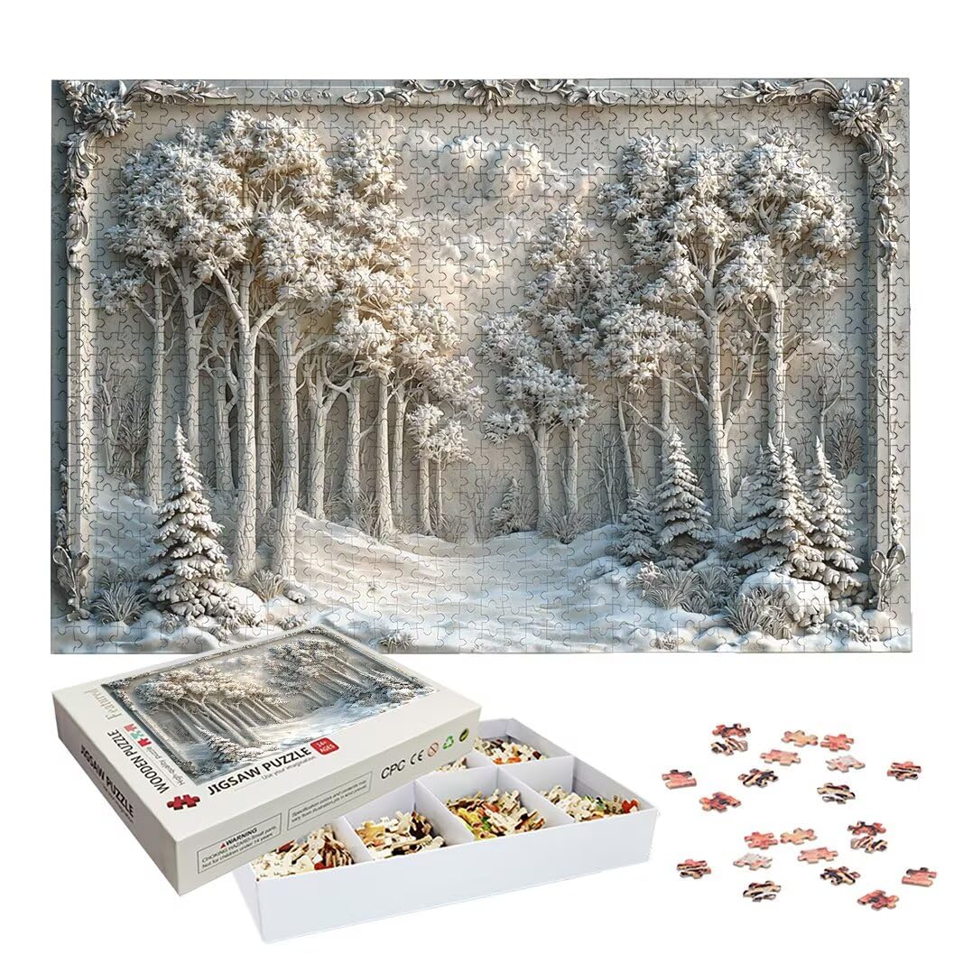 Puzzle Foresta, Puzzle 1000 Pezzi per Adulti, Regalo Donna/Uomo -2529