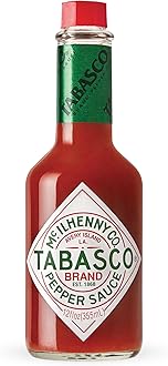 Brand Original Red Pepper Hot Sauce, Medium Heat, Glass Bottle, Classic & Versatile Flavor, Three Simple Ingredients, Great for Dips, Tacos, Eggs, Pizza, Oysters & More, 12 Fl Oz (Pack of 1)