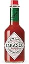 TABASCO Brand Original Red Pepper Hot Sauce, Medium Heat, Glass Bottle, Classic & Versatile Flavor, Three Simple Ingredients, Great for Dips, Tacos, Eggs, Pizza, Oysters & More, 12 Fl Oz (Pack of 1)