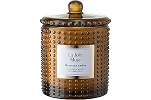 LA JOLIE MUSE Moroccan Amber Candles: Pure Luxury to Elevate Your Home