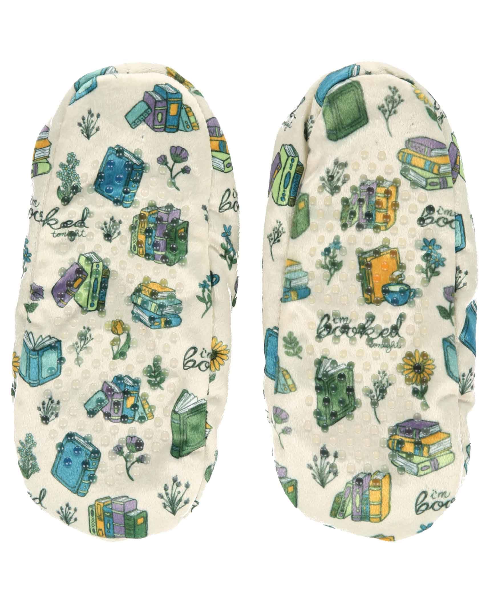 Lazy One Calcetines mullidos para mujer, bonitas pantuflas con forro polar, calcetines antideslizantes