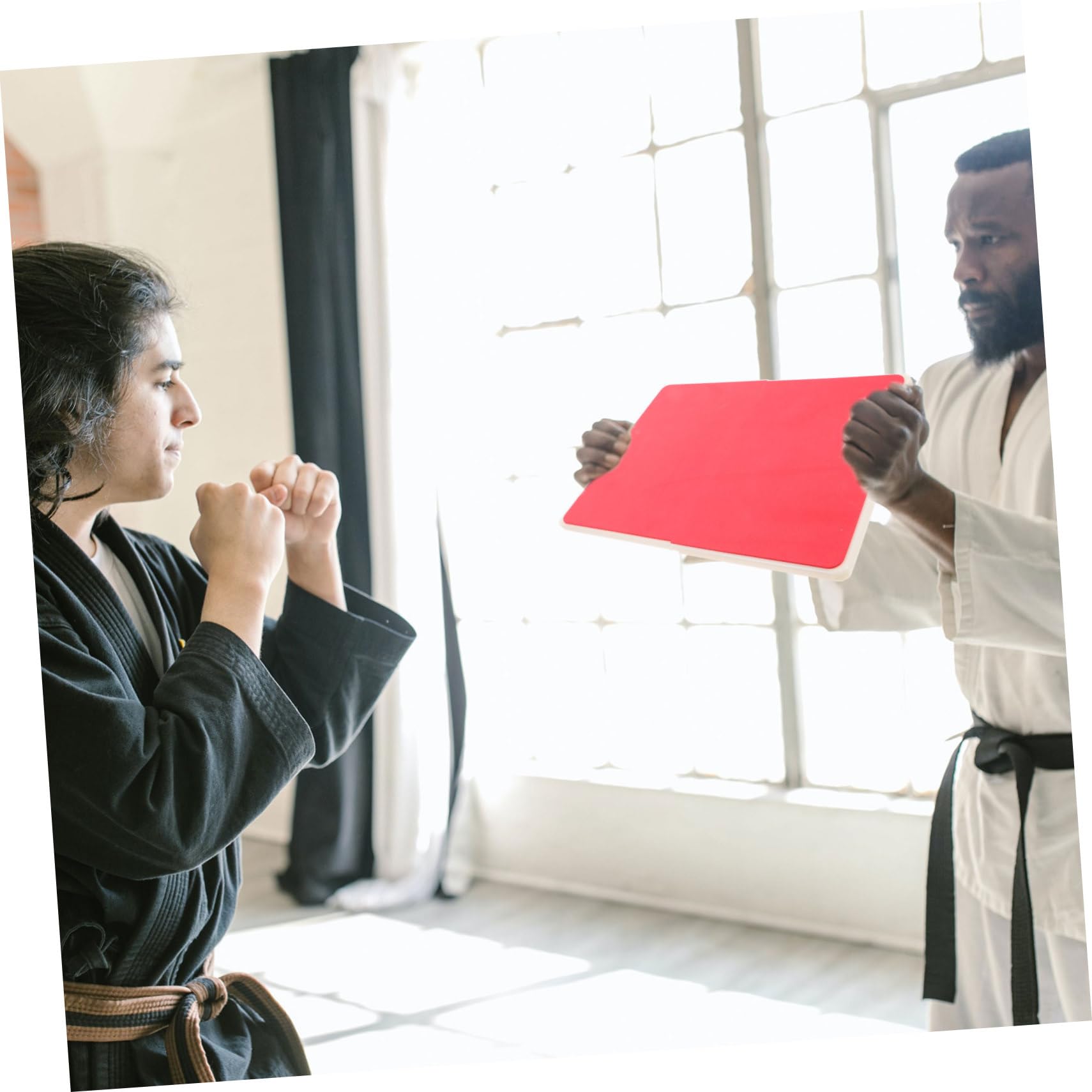 BRIGHTFUFU Professional Taekwondo Breaking Board Sturdy Abs Eva Reusable Punching Mat for Beginners Advanced