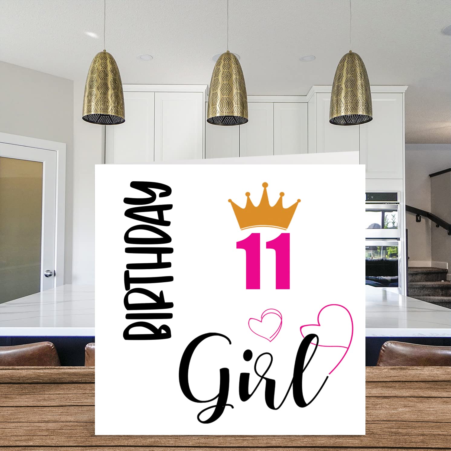 Image secondaire de Carte d'Anniversaire 11 Ans pour Fille - Joyeux Anniversaire à une Adorable Jeune Fille