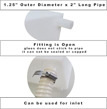 | T-2500-SP | One (1) Spouted 25 Gallon RV Fresh and Gray Water Holding Tank RV Concession