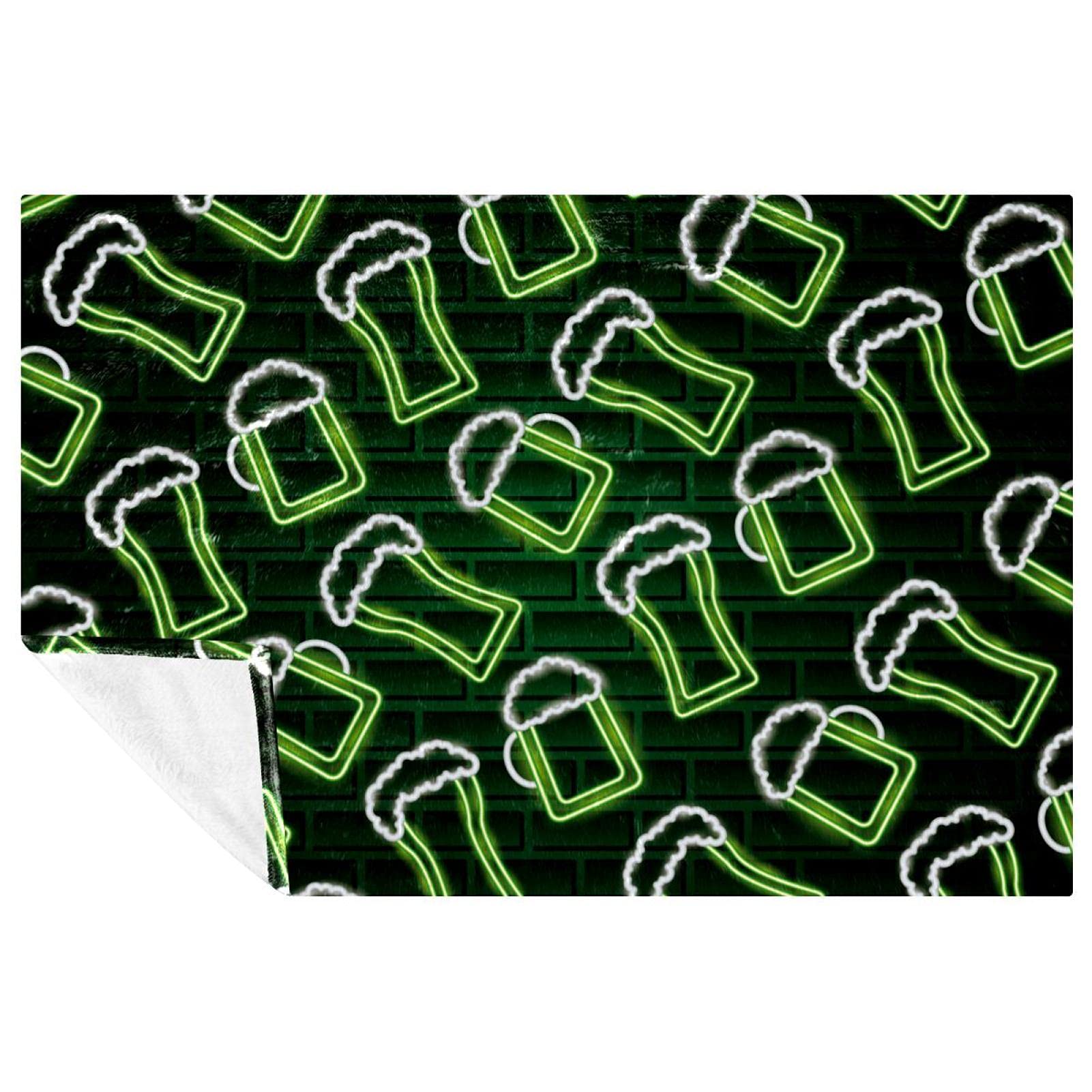 Couverture St Patrick chaude contre le froid plaid canapé et lit