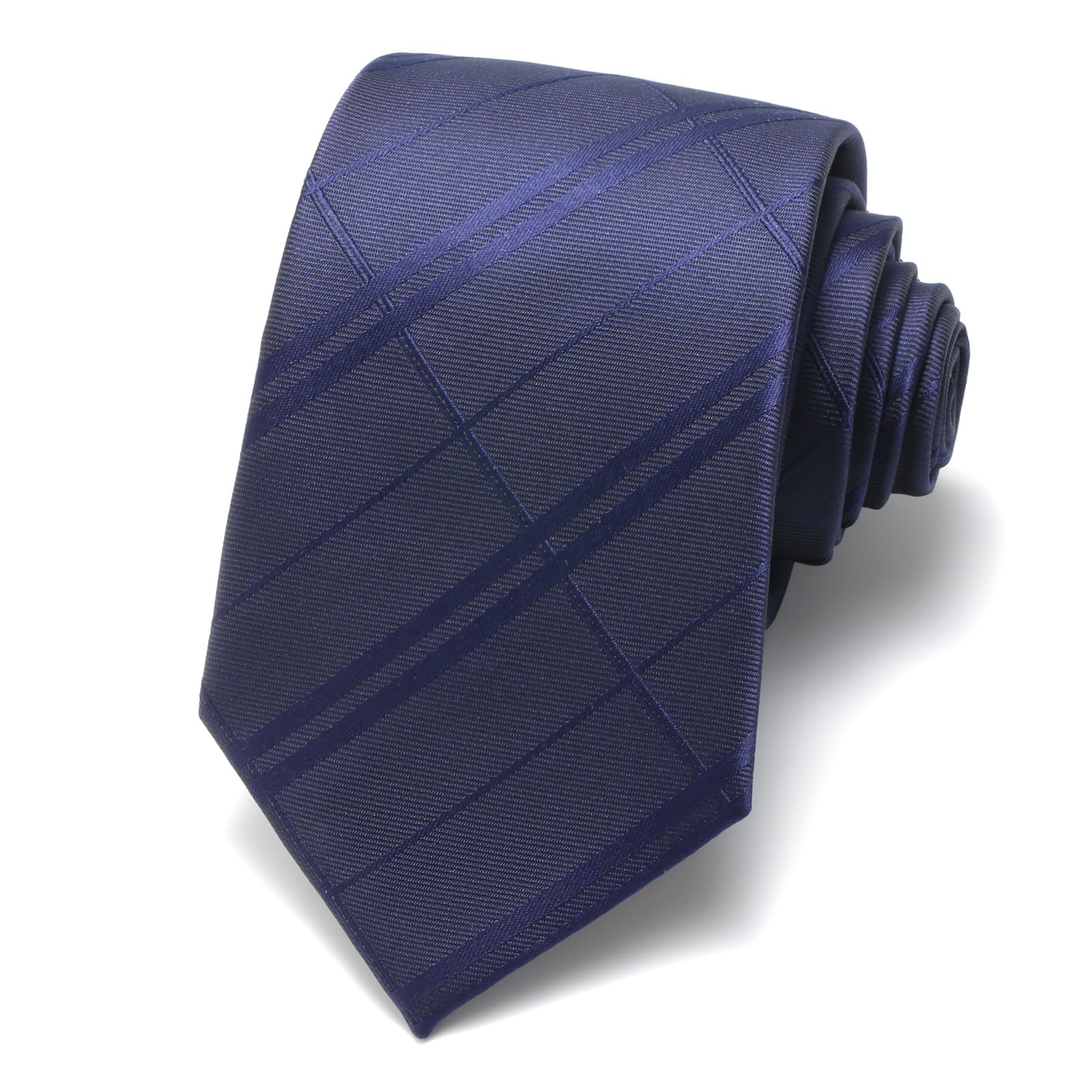 UETLRO Mens Check Plaid Tie 3.15" (8CM) Classic Necktie Striped Checkered Ties For Men in Gift Box