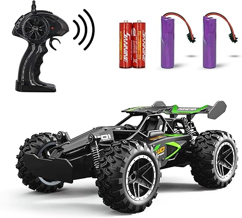 Auto a control remoto, autos RC para niños de 8 a 12 años, autos de juguete para niños de 4 a 7 años, 1:18 2.4Ghz Monster RC Truck Juguetes para