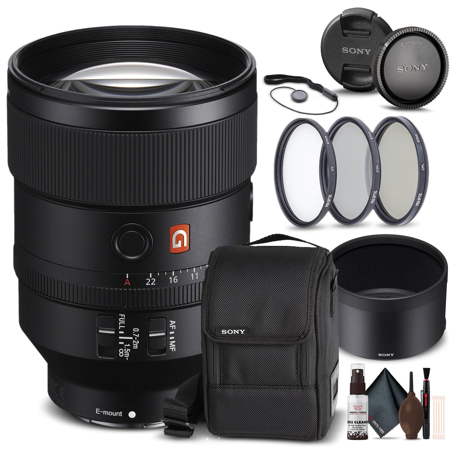 Amazon.com : Sony FE 135mm f/1.8 GM Lens (SEL135F18GM) – Full