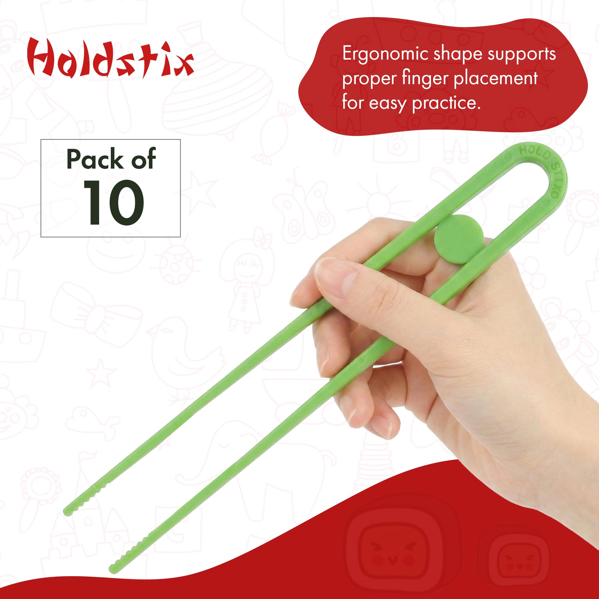 Learn Chopsticks Easily - Beginner Training Set -4
