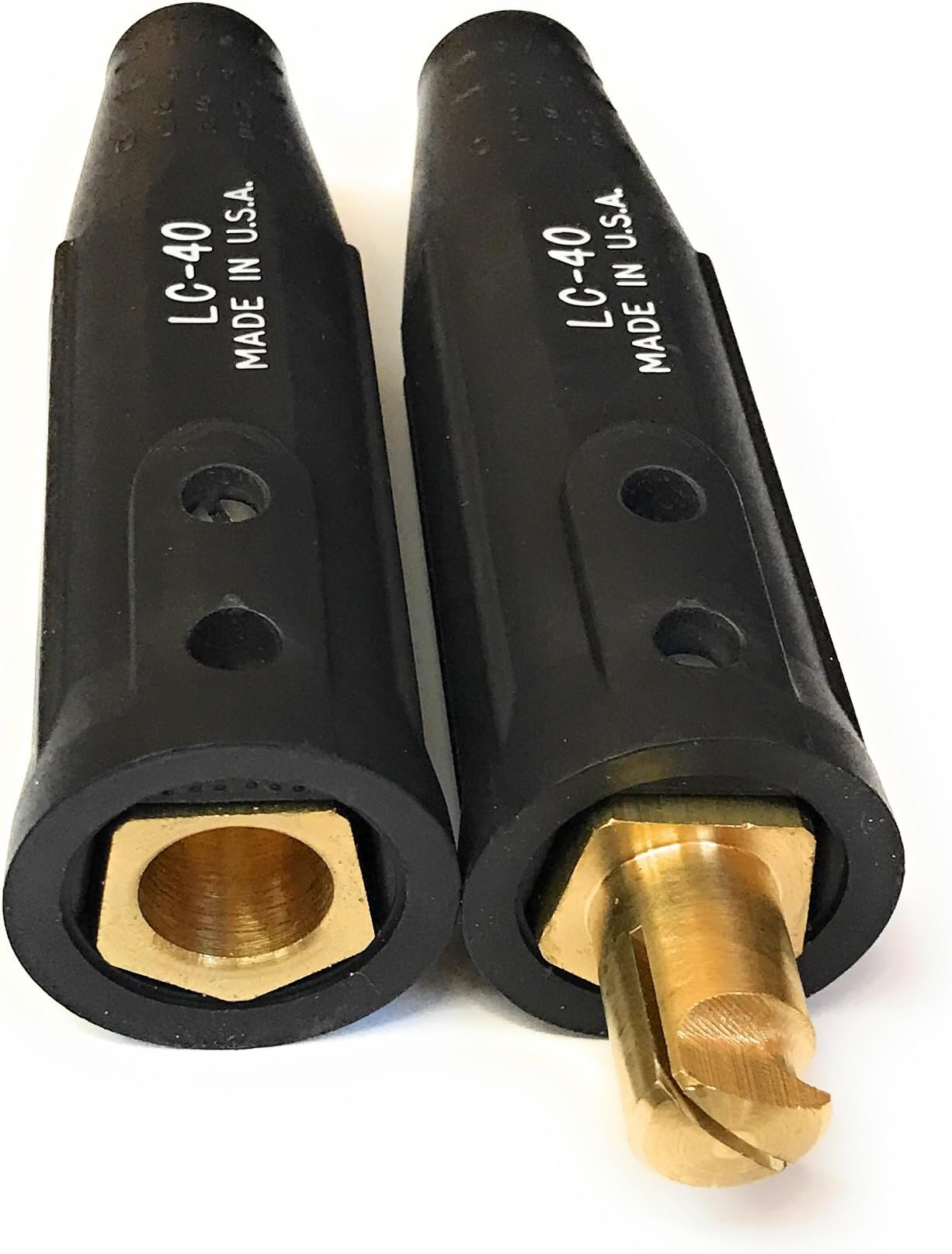 LC40 Weldmark By Lenco Cable Connector Set (1 Male / 1 Female)