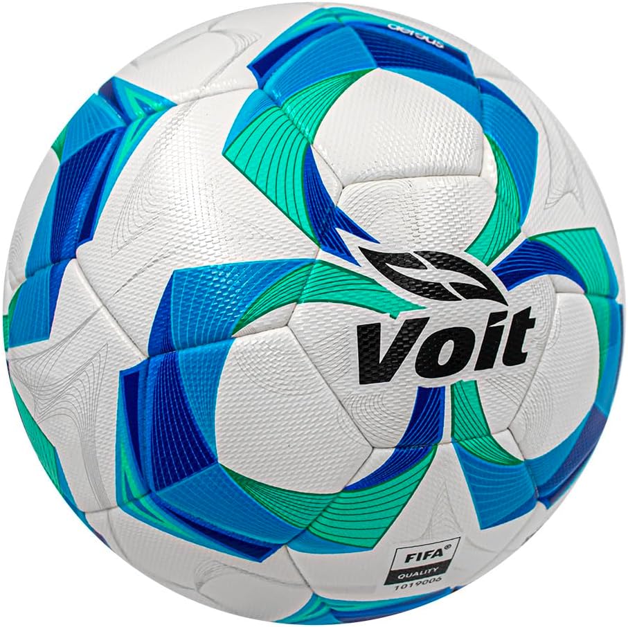 Voit Aereus FIFA Quality Liga MX Soccer Ball, Size 5, 2025 Edition - Blue