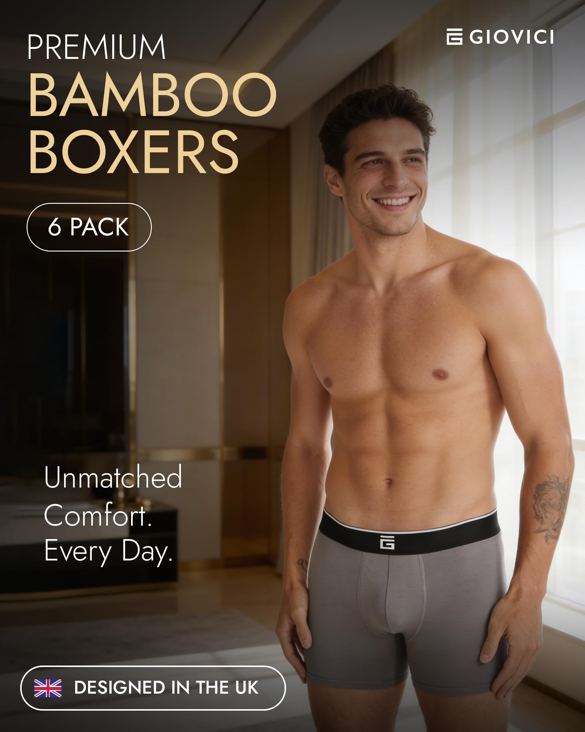 Giovici Bóxer para Hombre