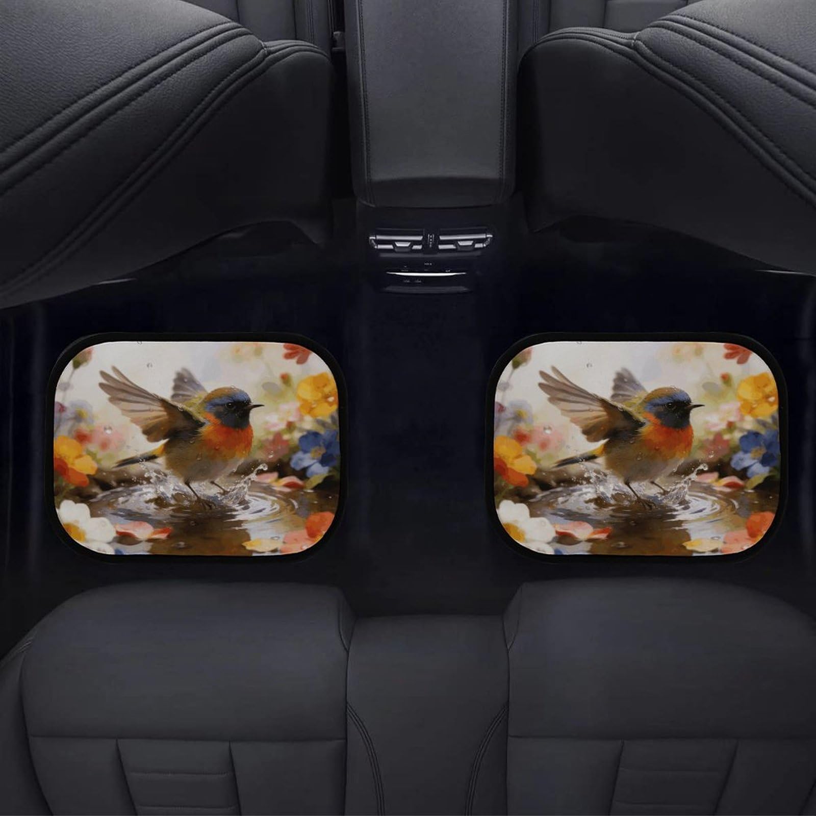 4 tappetini per auto, resistenti, antiscivolo, facili da pulire, adatti per la maggior parte delle auto, per tutte le stagioni, universali, adatti per SUV, berline e camion