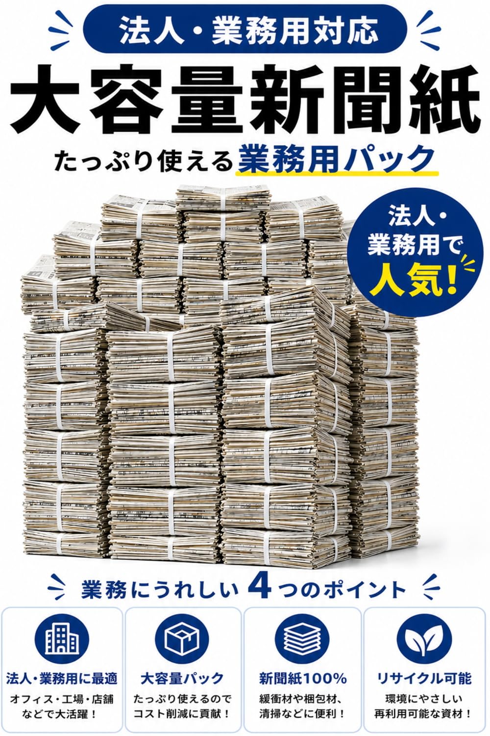 Amazon | 新聞紙 残紙 約10kg（60日分目安）｜ペット トイレシート