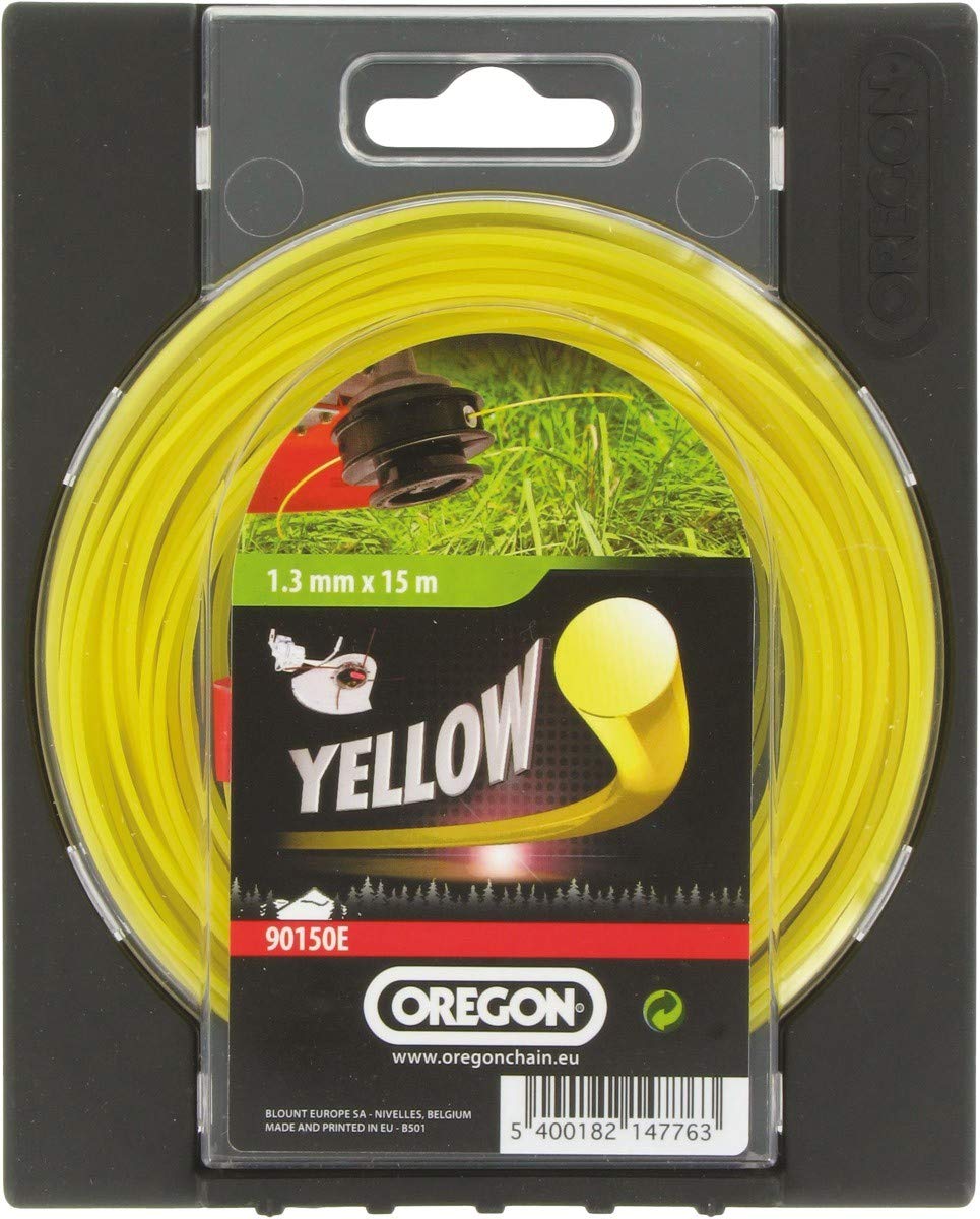 Oregon Yellow Round Line 90153E Round Trimmer Line for Low Grass - Yellow