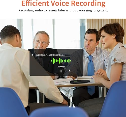 Miniatura 3 de Language Translator Device, DOSMONO OCR Reading Pen, Dyslexia Reading Tool, 112 Languages Translator Device for Meetings Travelling Learning,