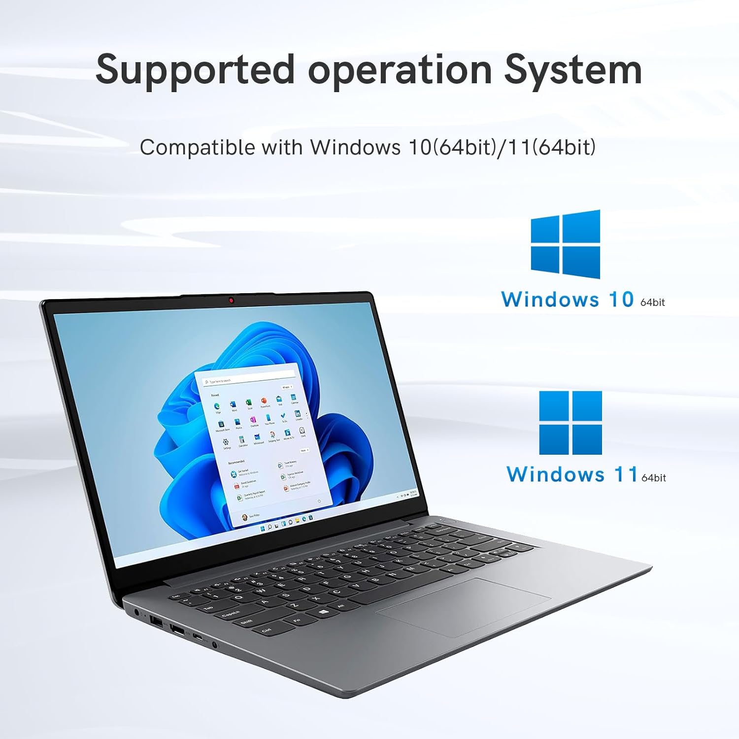QFly AX210NGW WiFi 6E M.2 2230/NGFF Wireless Card with Bluetooth 5.3, Tri-Band 5374Mbps Network Adapter for Laptop Support Windows 10/11 (64bit)