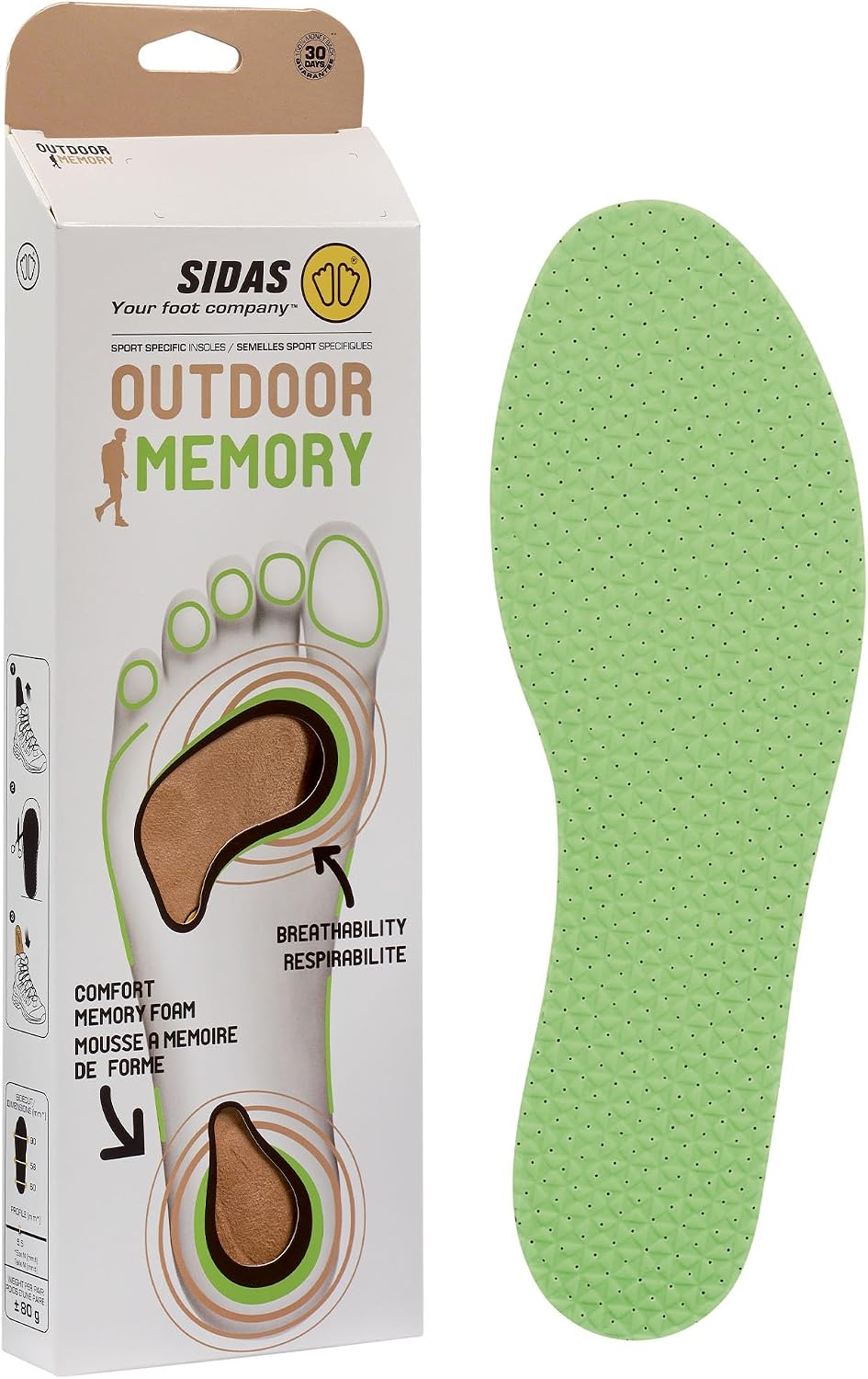 Sidas Outdoor Memory : Les Semelles de Randonnée Qui Changeront Vos Balades !