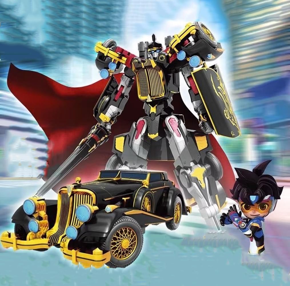 Amazon.co.jp: TROONZ 自動車航空機ロボット戦士子供用ABSプラスチック