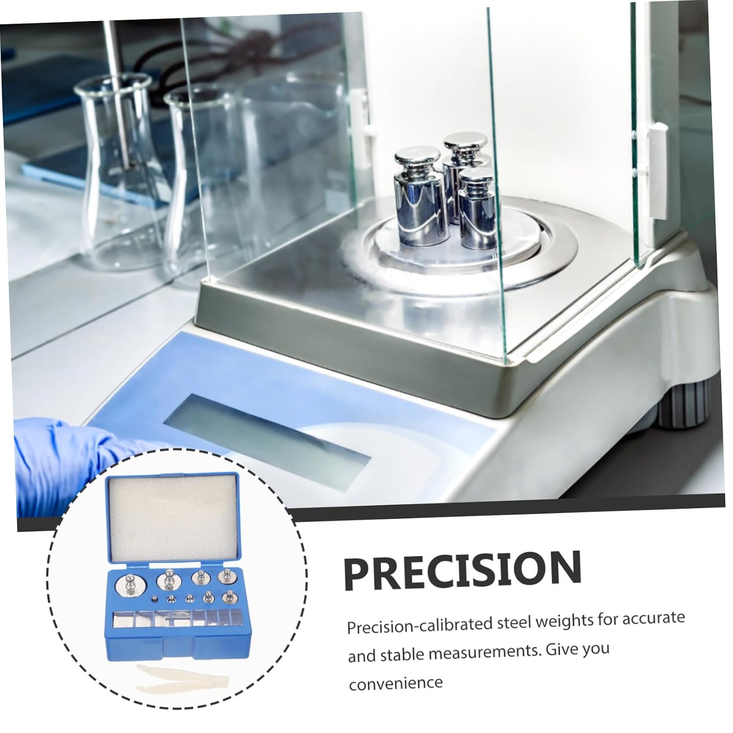Calibration Weights for Digital Scale Precision Calibration Weight Educational Lab Balance Tools