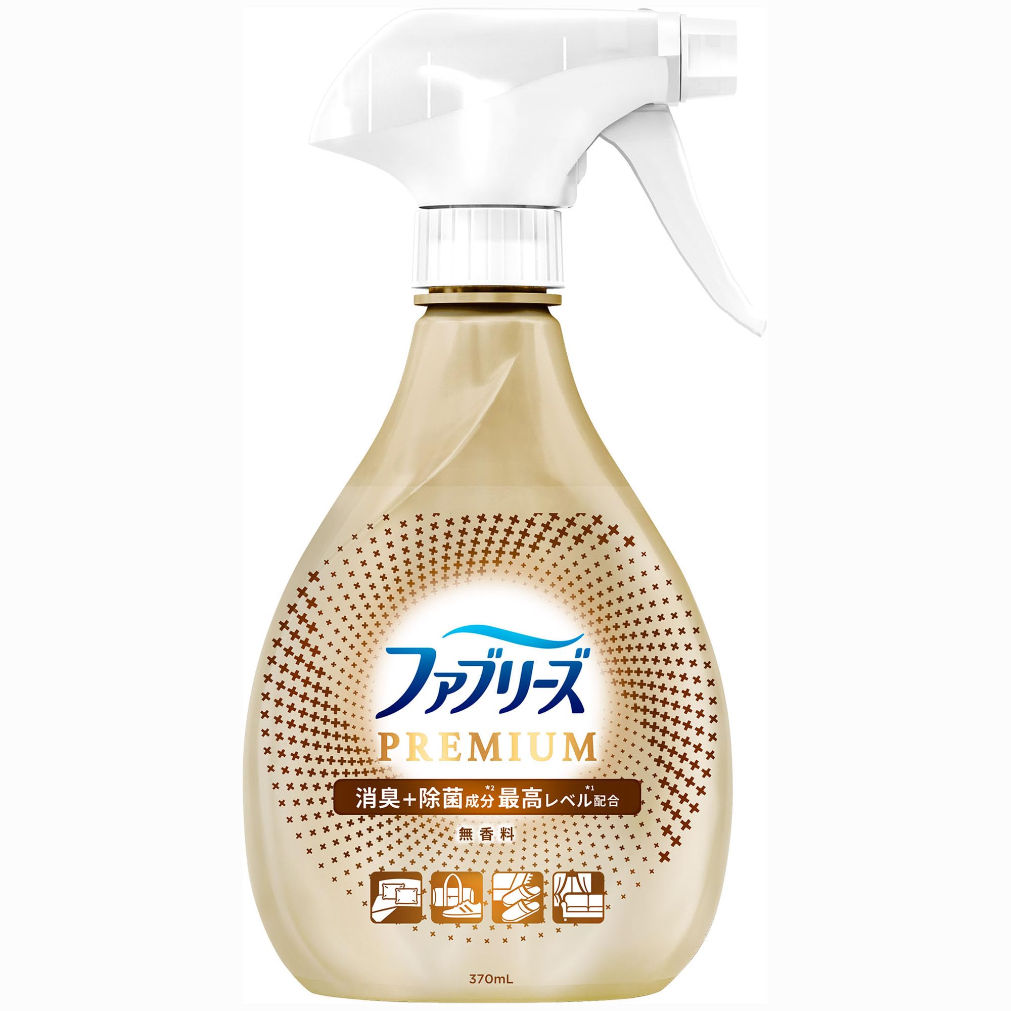 ファブリーズ 消臭スプレー 布用 PREMIUM 無香料 本体 370mL商品画像