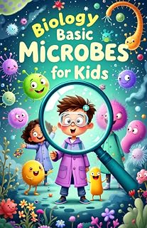 Biology Basic Microbes for Kids: A Beginner's Guide to Bacteria, Viruses, Fungi & Tiny Living Things That Shape Our World (Biology Basic For Kids)