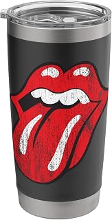Rolling Stones Official Distressed Tongue Stainless Steel Insulated Tumbler