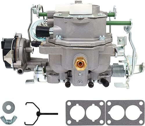 Miniatura 9 de NENKUTEN Carburador de 2 barriles para Jeep BBD 6 CYL 258Cu 4.2L 1983-1988 Jeep CJ7 CJ5 Wagoneer Choke Carb automático con juntas, reemplaza 8308,